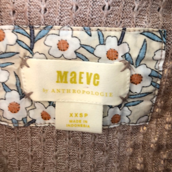 Anthropologie Maeve Addie ruffled hacci pullover - Picture 6 of 8